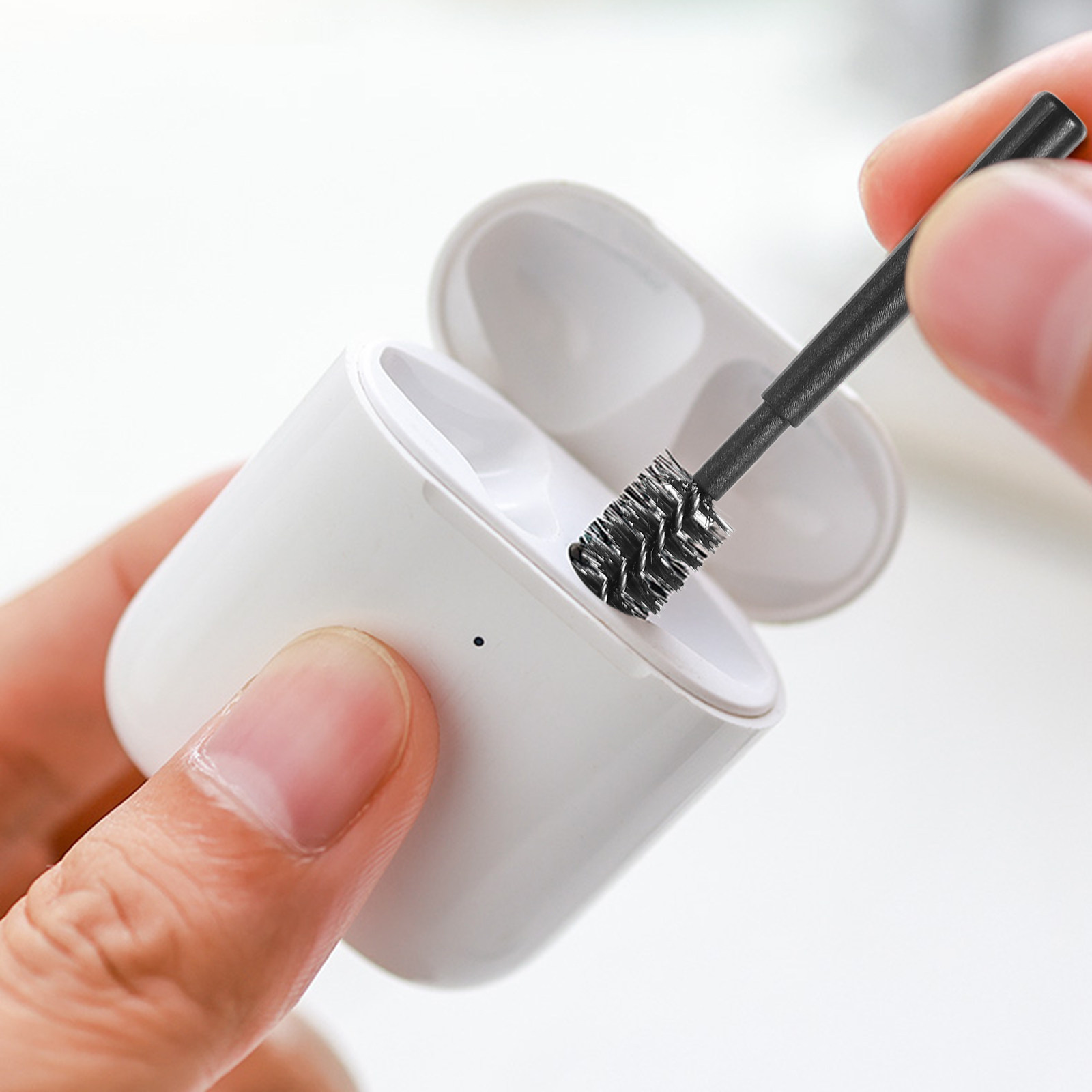 Earbuds Charging Case - 12 Adet Kulaklık Kutusu Temizleme Fırçası,