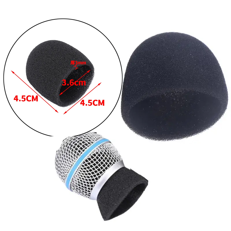 Shure Mic Mv7 - 2 adet mikrofon koruyucu iç köpük