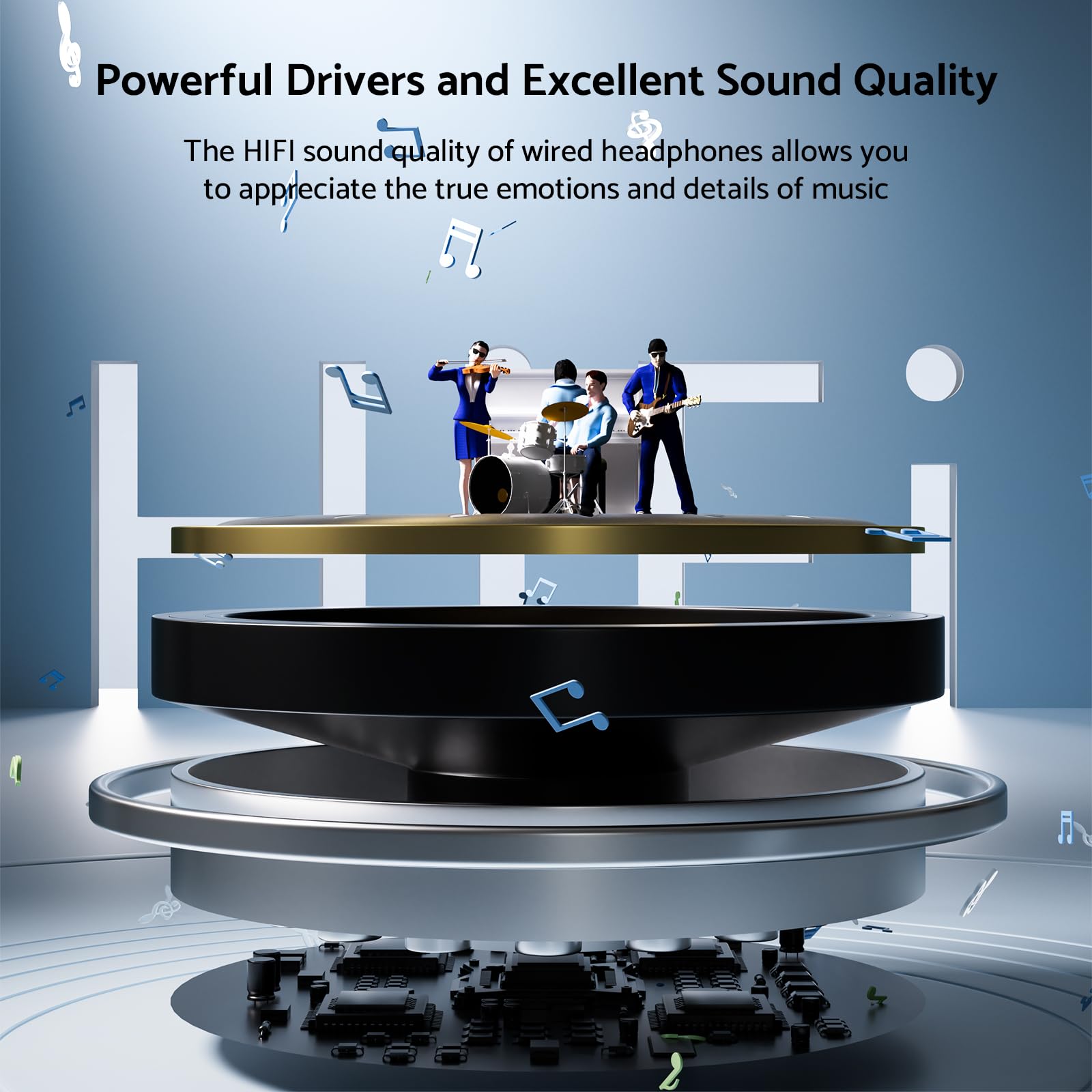 9D Bas Stereo Tip C ve 3.5mm K - Audiophile Headphone Wired incelemesi ve fiyatı