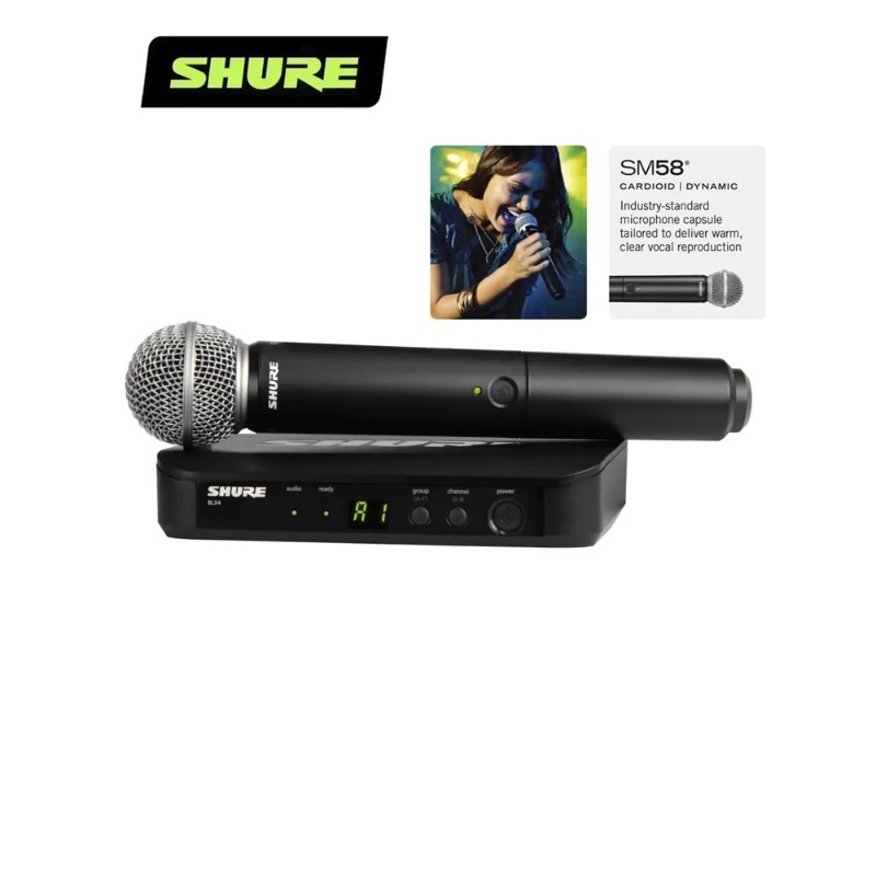 Shure BLX24 Kablosuz Sistem Mi - Shure Mic Mv7 incelemesi ve fiyatı