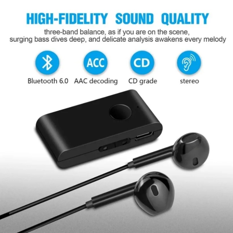 Bluetooth 5.0 Ses Alıcısı, Kul - Bluetooth Adapter Receiver incelemesi ve fiyatı